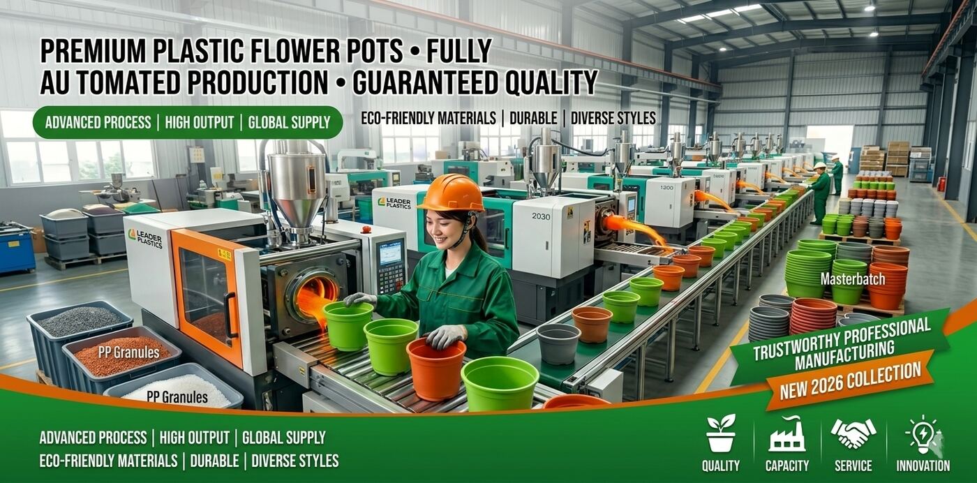 Plastic Garden Pots